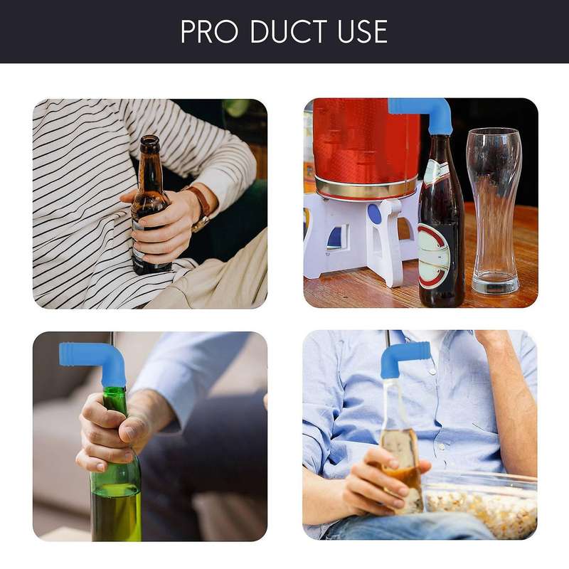 Beer Bong Funnel Beer Drink Snorkel Festivals Bar Drinking Tools C