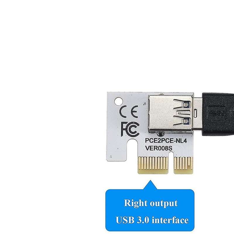Pci-e 1x Adapter Card,pci-express X1 Slot (ver008s,5 Pack)