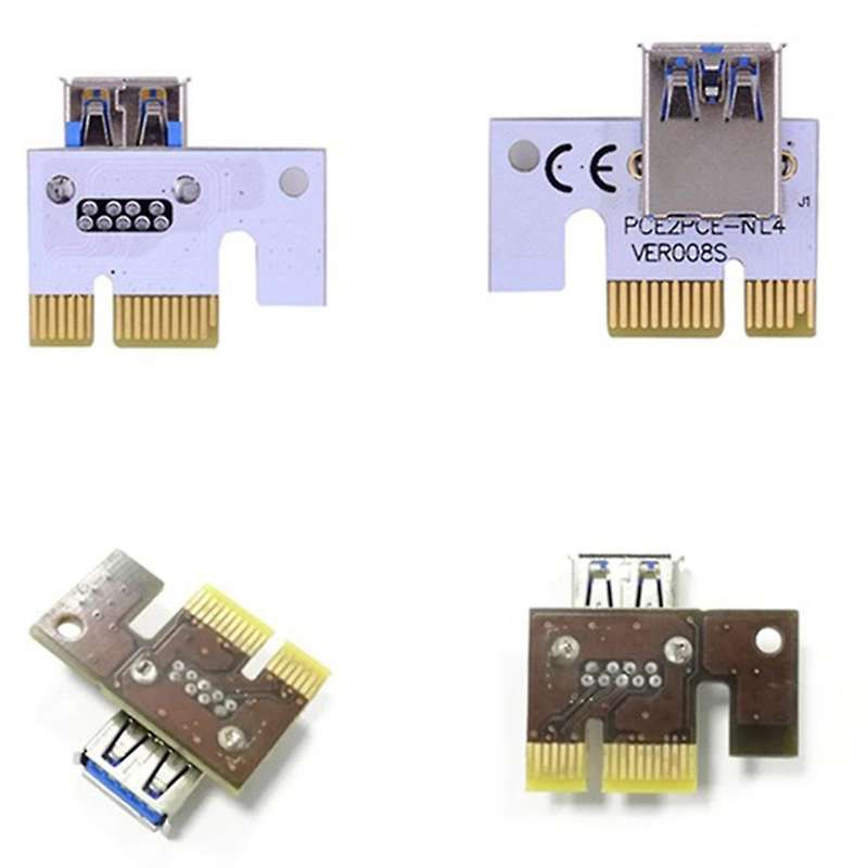 Pci-e 1x Adapter Card,pci-express X1 Slot (ver008s,5 Pack)