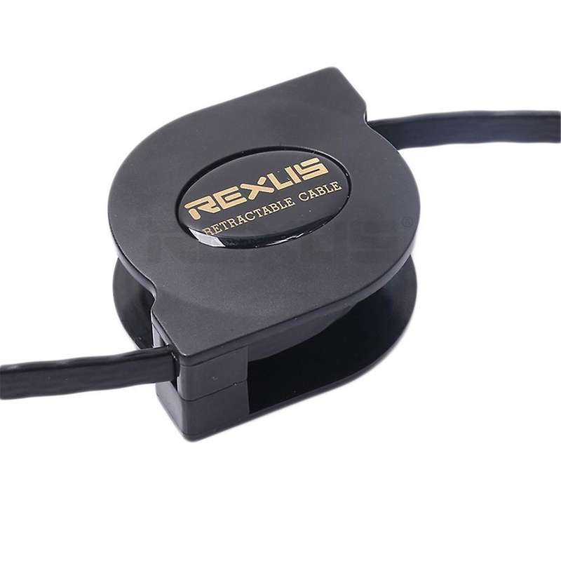 Rexlis 5ft Cat7 Rj45 Lan Retractable Ethernet Cable for Computer