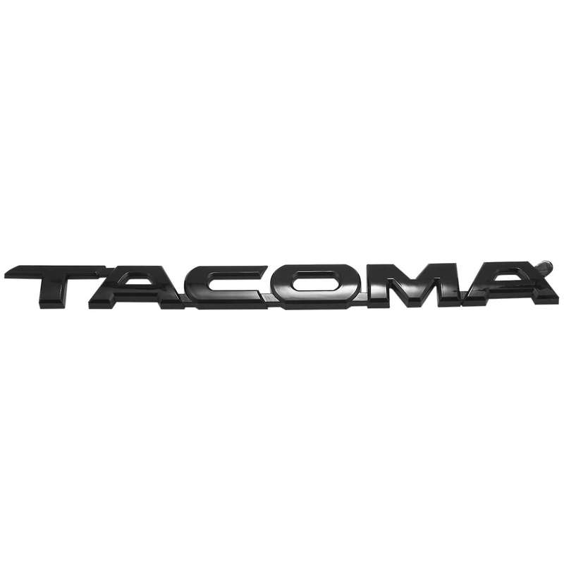 2 Pack Sticker Badge Replacement for Tacoma 2005-2015 (black)