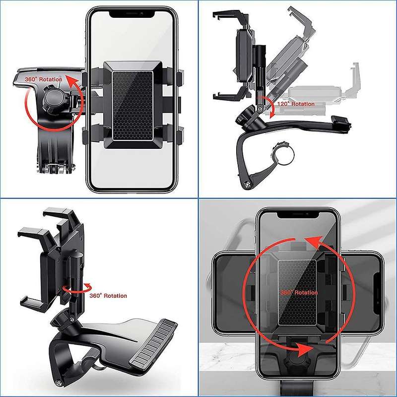 Dashboard Phone Holder for Car Clip,for Smartphone 3 to 7 Inch