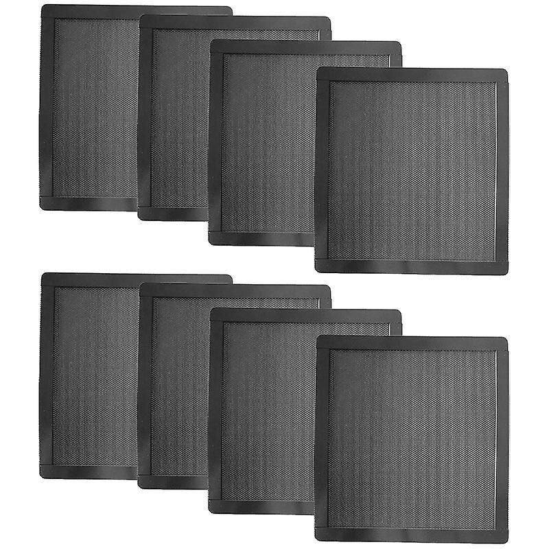 8pcs Magnetic Frame Dust Filter Dustproof Pvc Guard for Home Chassis