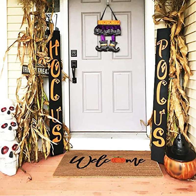 Halloween Pumpkin Head Doorway Carpet Halloween Doormat Carpet