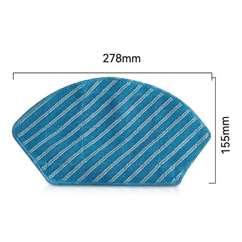 10 Pcs for Midea M7 I10 M71cn Robotic Mop Cloth Side Brush Filter