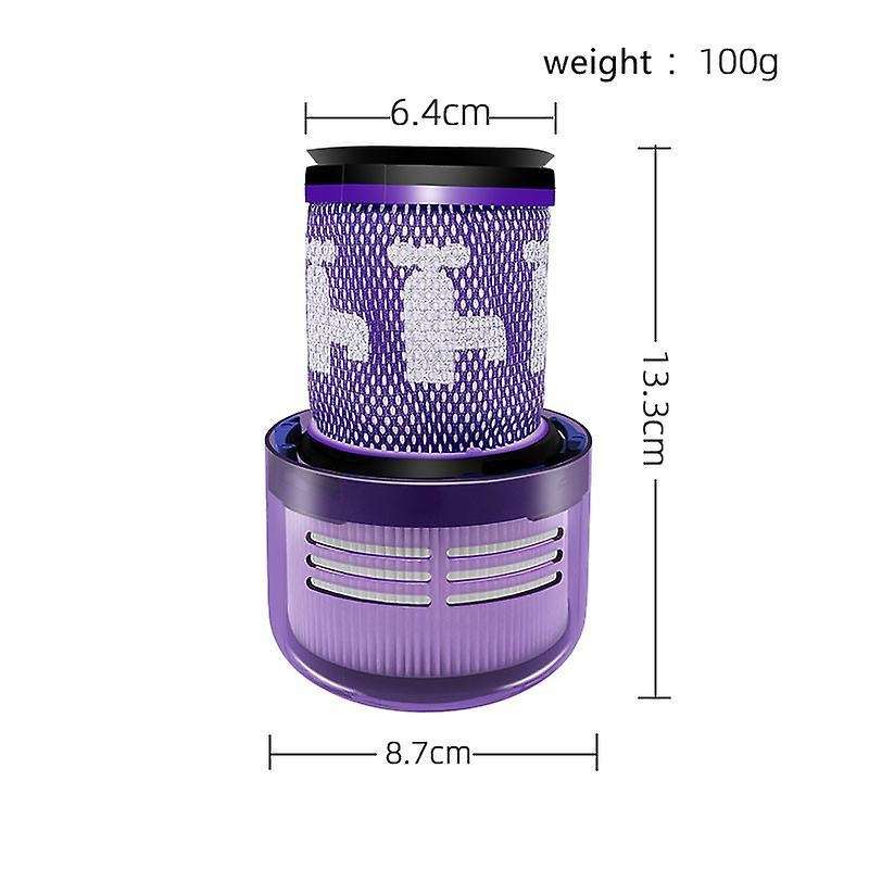 1pcs Washable Hepa Filter for Dyson V12 Detect Slim Absolute Clean