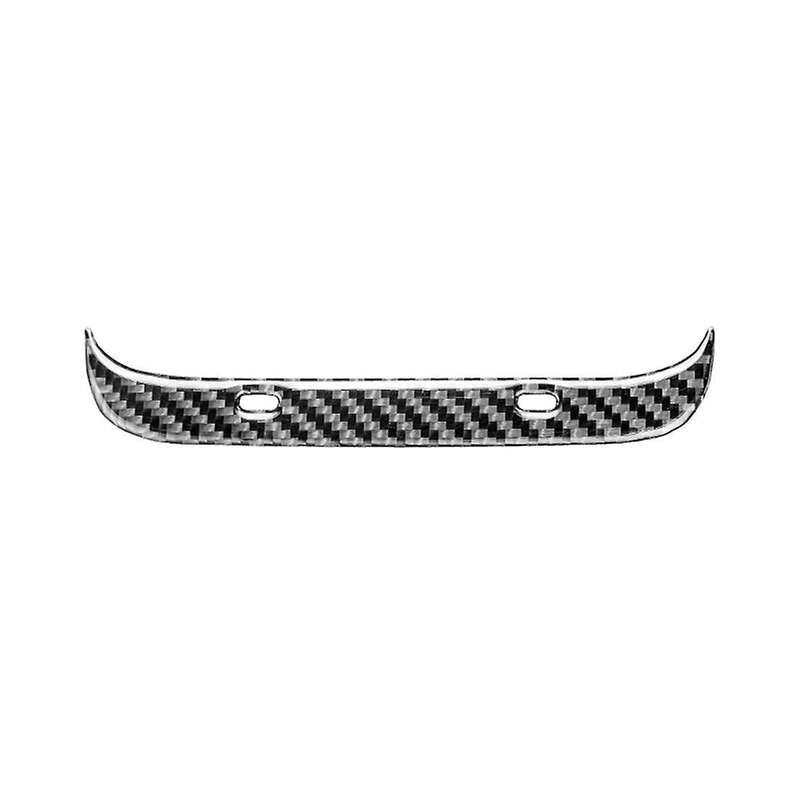 Rear Air Outlet Cover Back Exhaust Vent Cover Carbon Fiber Decorative
