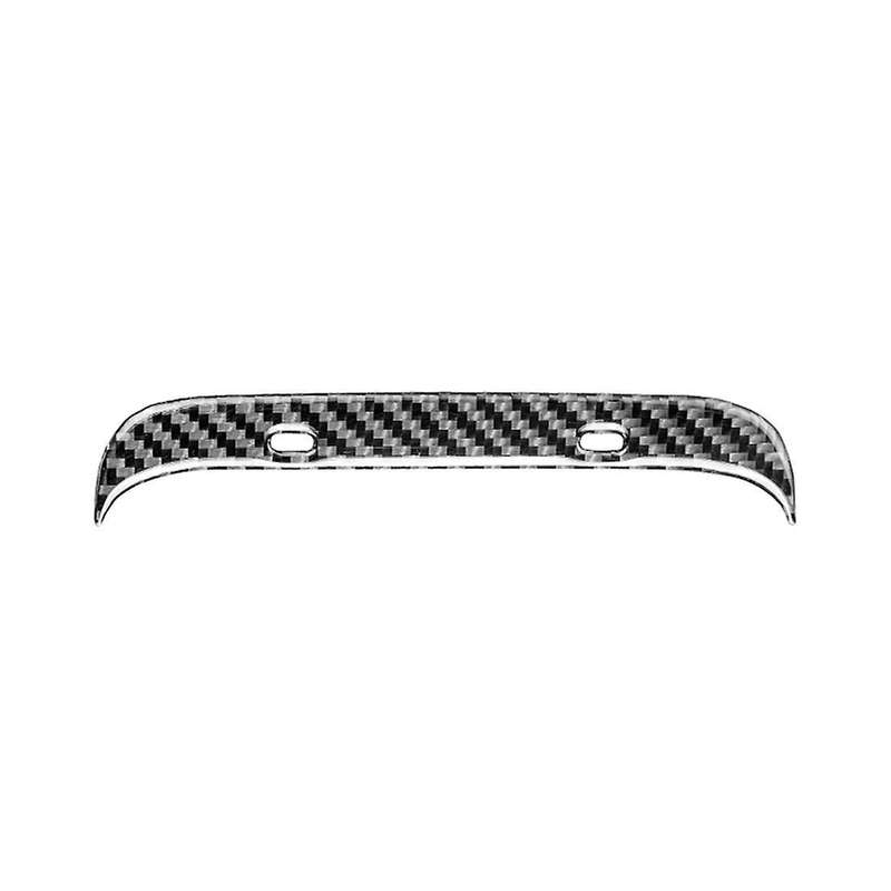 Rear Air Outlet Cover Back Exhaust Vent Cover Carbon Fiber Decorative