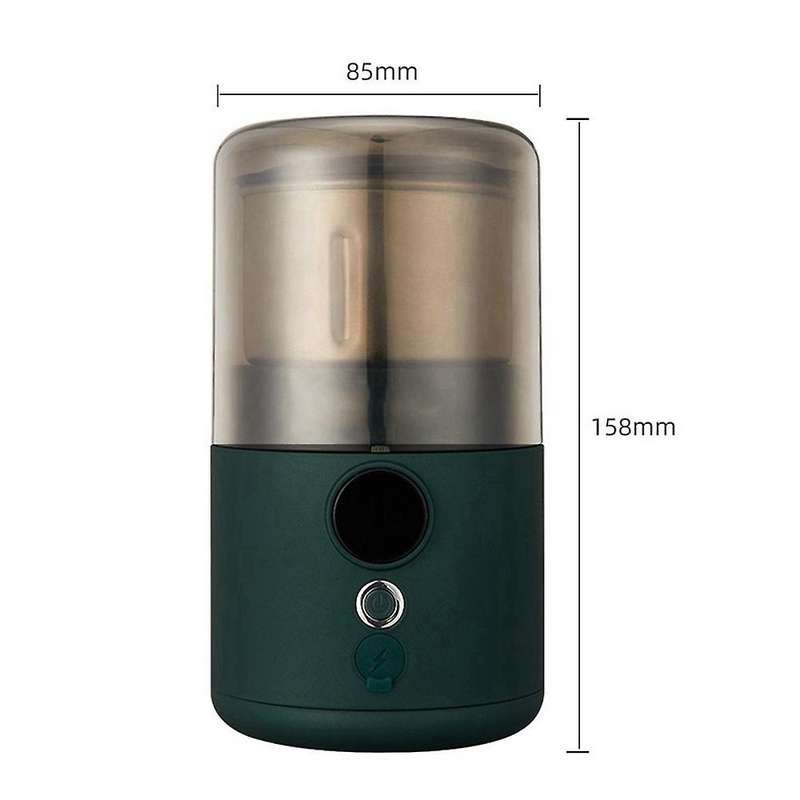 Digital Display Usb Rechargeable Coffee Grinder for Nuts Beans Spices