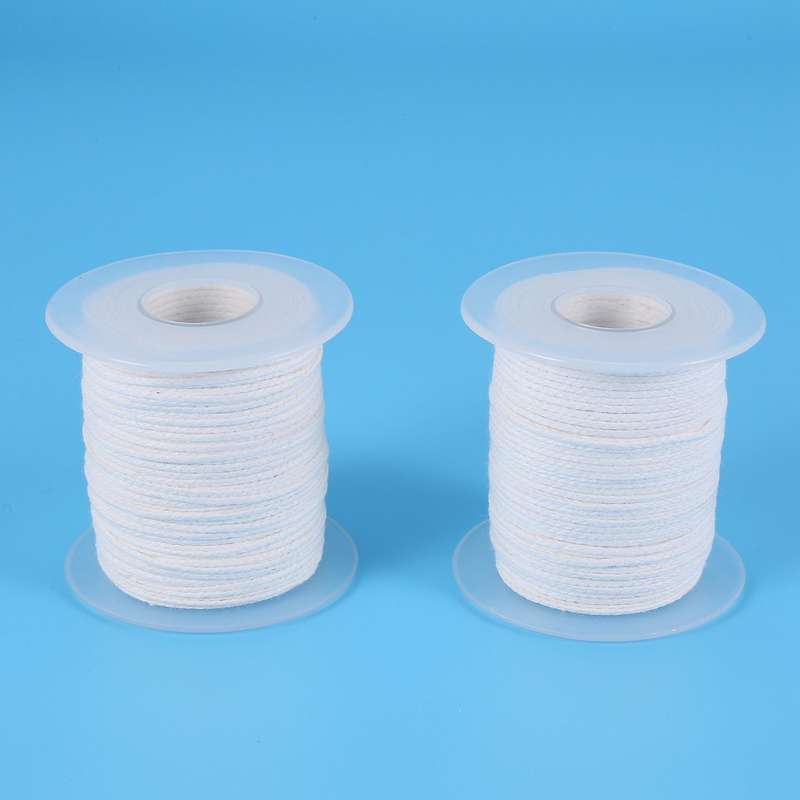 Candle Diy Tools,2 Rolls Braided Wick Core for Candles Diy Crafts