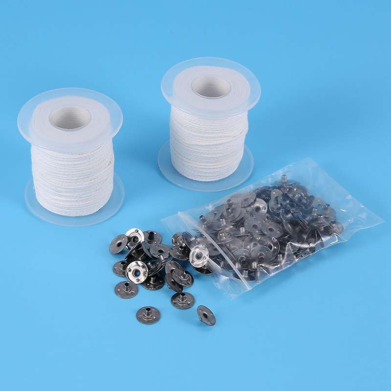 Candle Diy Tools,2 Rolls Braided Wick Core for Candles Diy Crafts