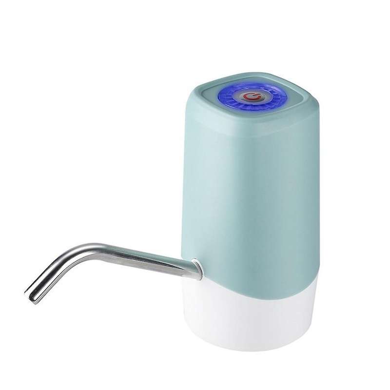 Electric Water Pump Usb Dispenser Pump for Kitchen Workshop (blue)