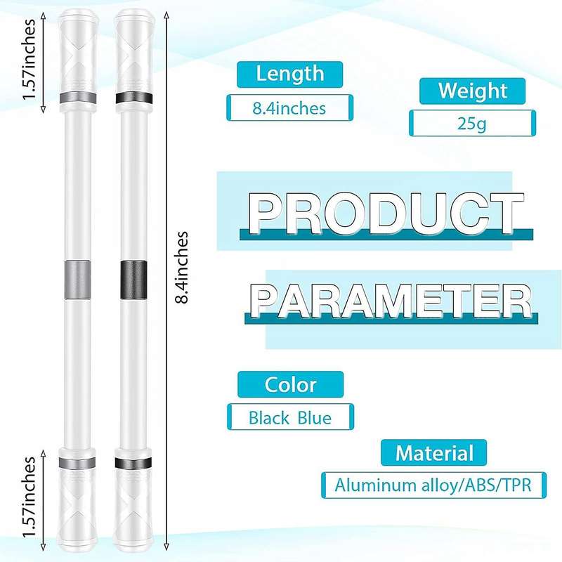 4 Pcs Pen Spinning Pens with Weighted Ball Finger Rotating Pen B