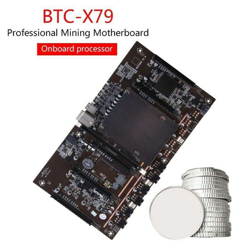 X79 H61 Btc Mining Motherboard Lga 2011 Ddr3 Support 3060 3070 3080