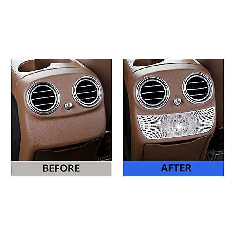Car Rear Exhaust Vent Speaker Horn Cover Decorative for Mercedes-benz