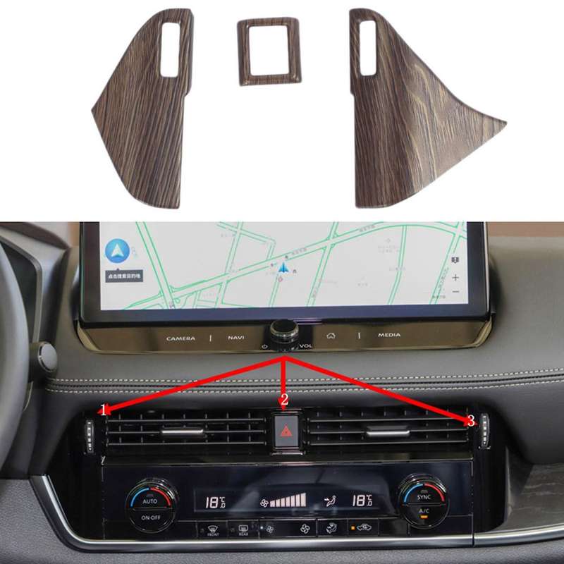 Car Air Conditioning Switch Rotary Panel for Nissan X-trail 2021 A