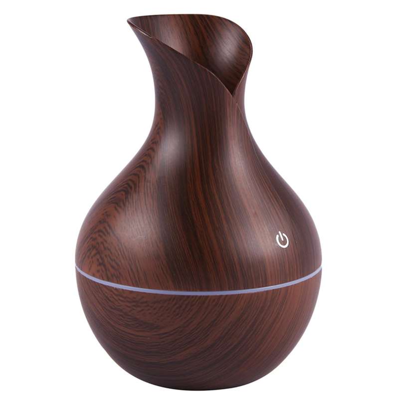 Essential Humidifier Aroma Oil Grain Ultrasonic Wood-dark Wood