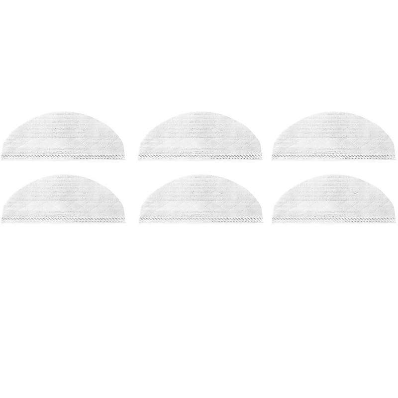 6pcs Mop Cloth Pads for Eufy X8 Robot Vacuum Cleaner Washable Mop