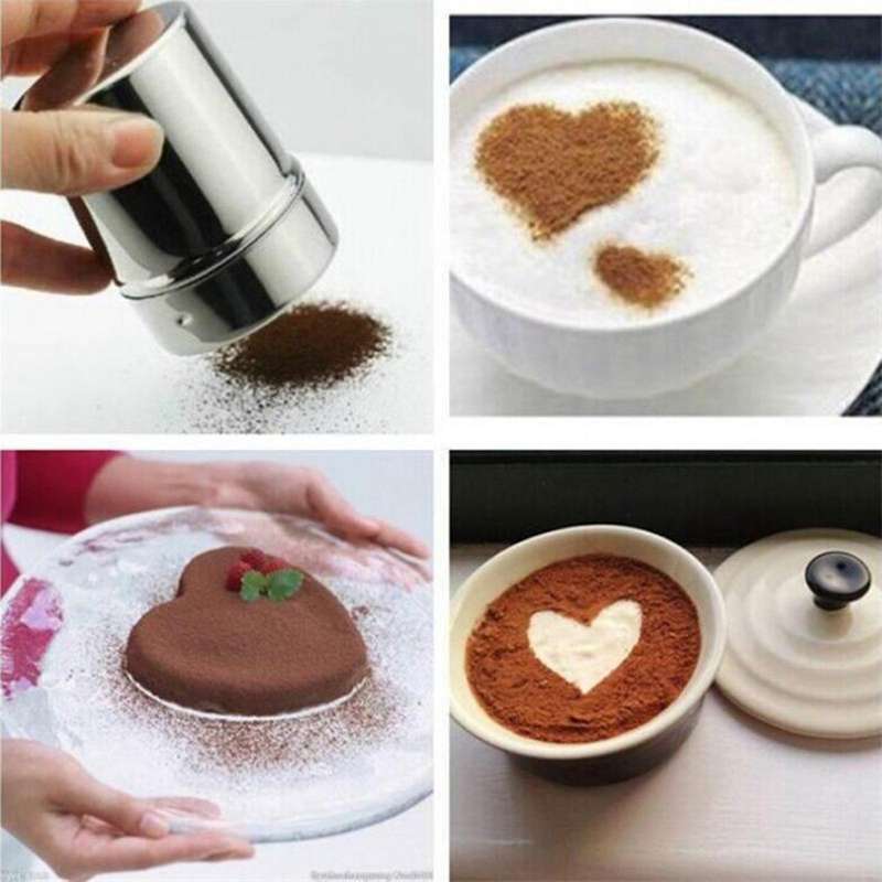 Pepper Pot Barbecue Seasoning Pot Kitchen Mesh Coffee Powder Spreader