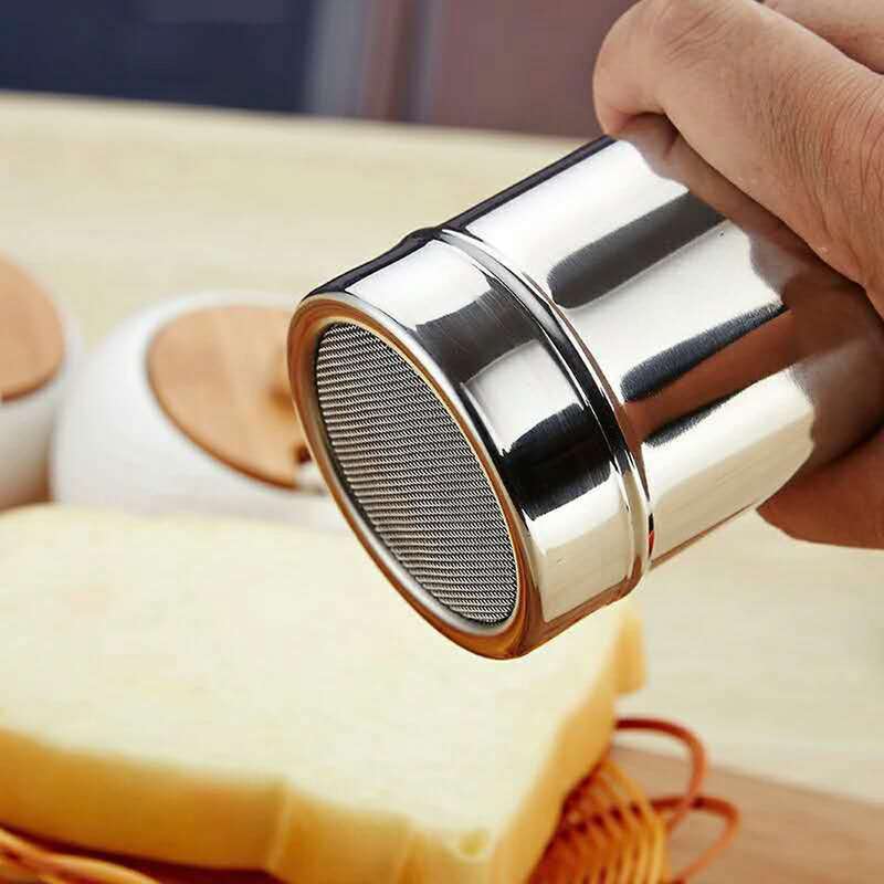 Pepper Pot Barbecue Seasoning Pot Kitchen Mesh Coffee Powder Spreader