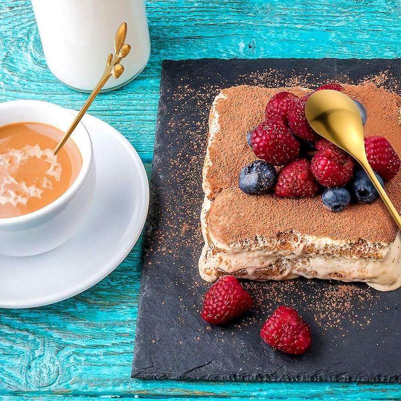 Leaf Coffee Spoon,fruit Fork Tableware Set,for Kitchen Wedding