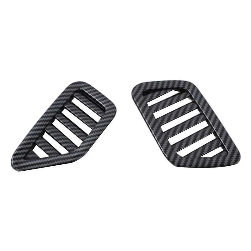Carbon Fiber Car Front Upper Air Outlet Cover Decoration