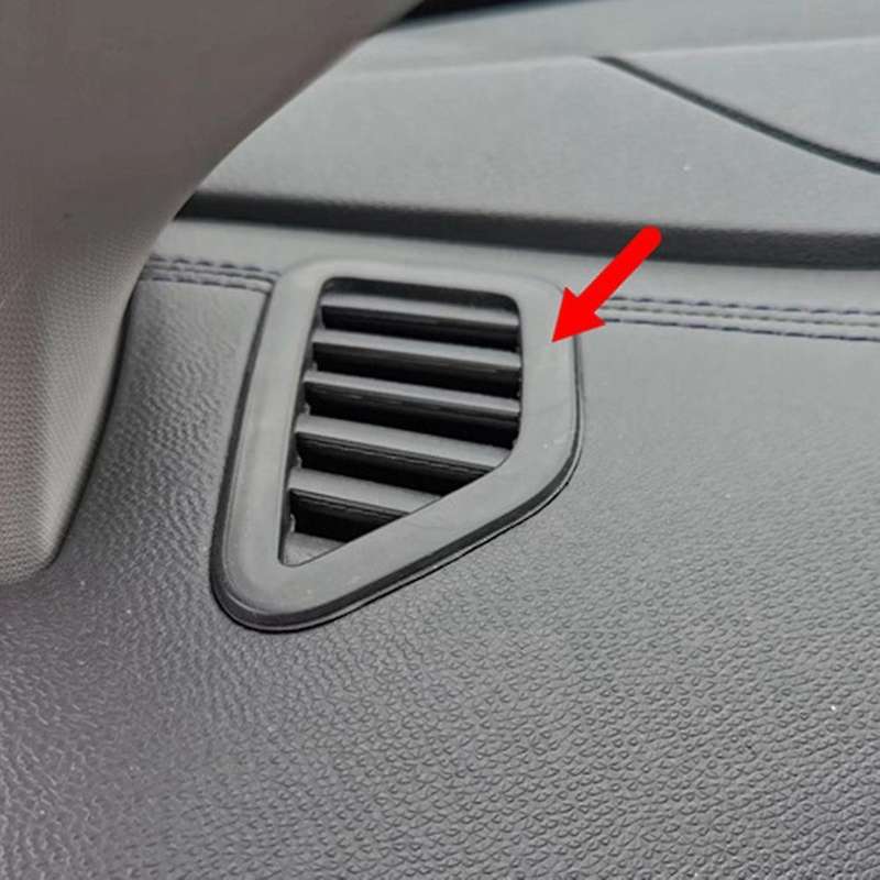 Carbon Fiber Car Front Upper Air Outlet Cover Decoration