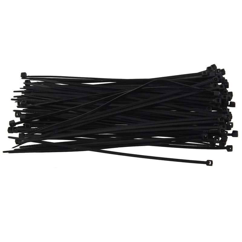 Cable Ties Cable Tie Wraps / Zip Ties Black 140 Mm X 2.5 Mm 100pcs