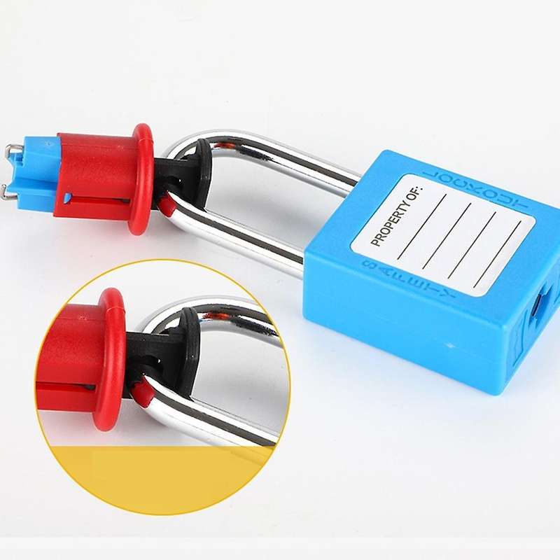 4 Pcs Mini Circuit Breaker Lockout Electrical Safety Lock Miniature