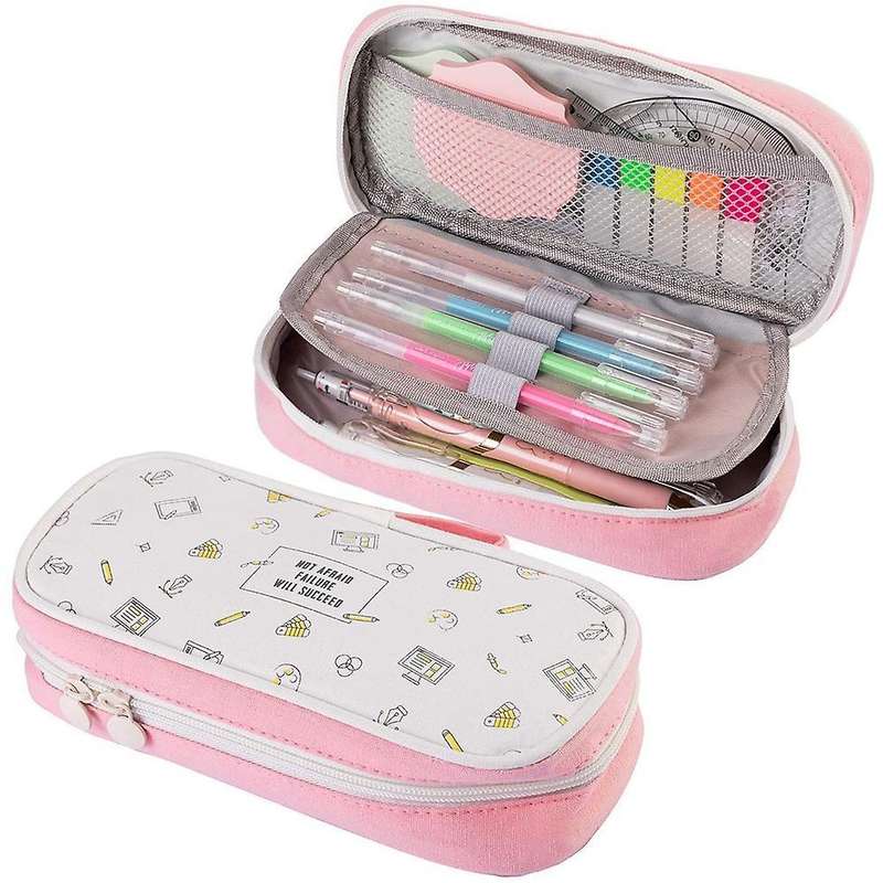 Pencil Case Bag Marker Holder Office School Supplies for Girls Kids