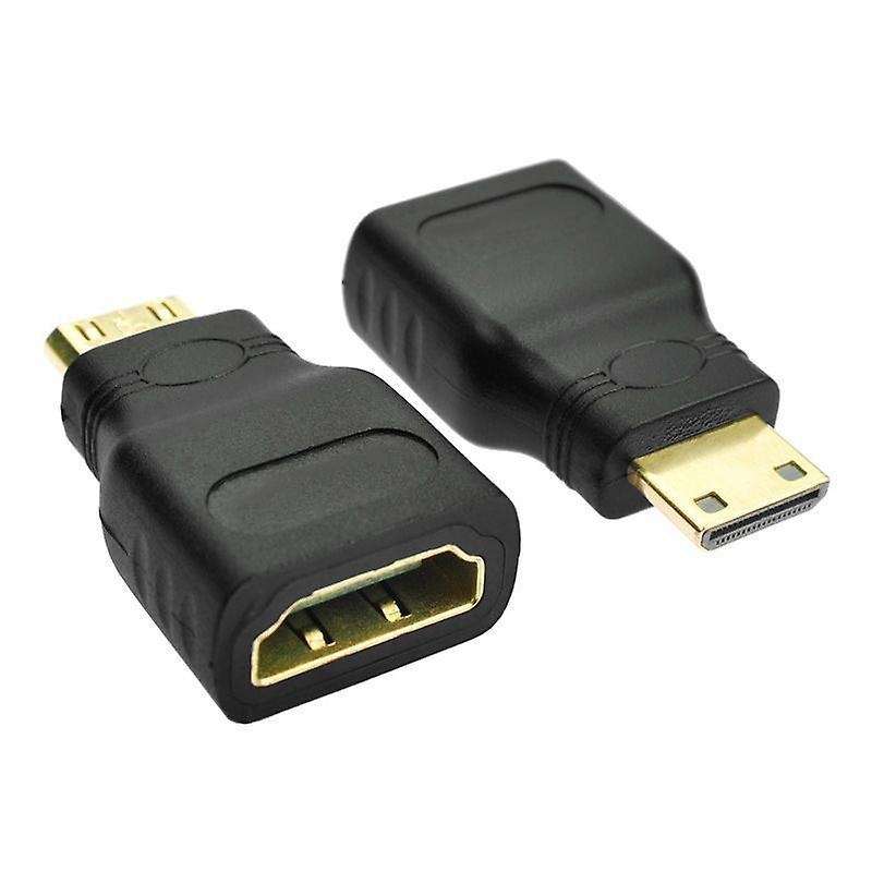 5 Pack Mini Hdmi Adapter Gold Plated Mini Hdmi Male to Hdmi Female