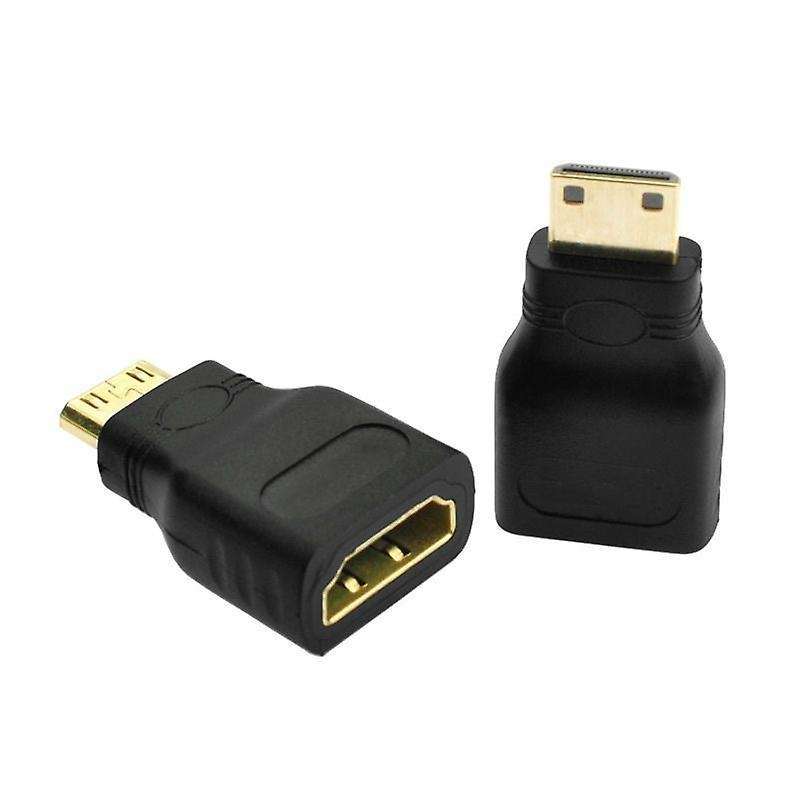 5 Pack Mini Hdmi Adapter Gold Plated Mini Hdmi Male to Hdmi Female