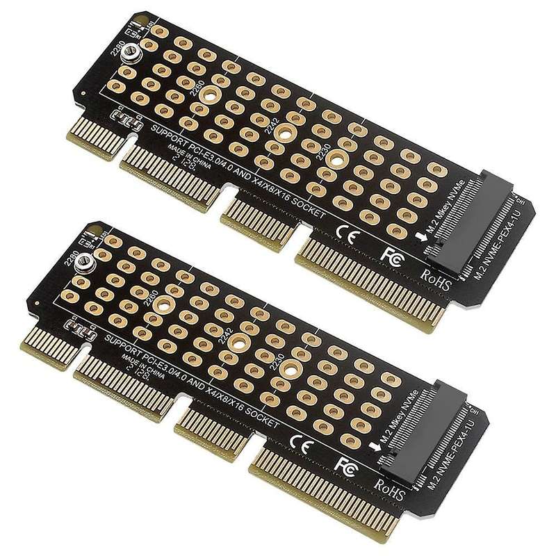 Nvme Adapter M.2 Nvme to Pcie 4.0 Riser Card Pcie X16 X8 X4 Expansion