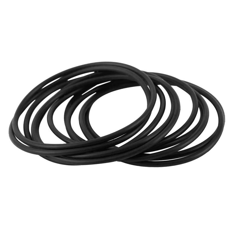 20pcs Black Rubber Oil Filter Gasket O-ring Gasket 38mmx35mmx1.5mm