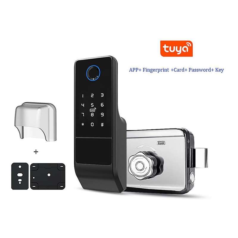 Waterproof Wifi Smart Electric Lock Tuya App Remotely for Metal Door