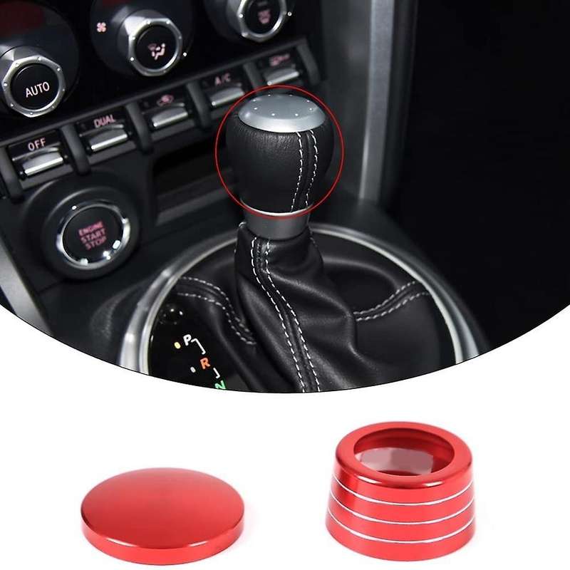 For Toyota 86 Subaru Brz 2012-2020 Car Aluminum Alloy Gear Shift, Red