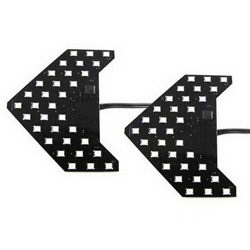 2pcs Amber Yellow 33-smd Sequential Led Arrows for Turn Signal Lights