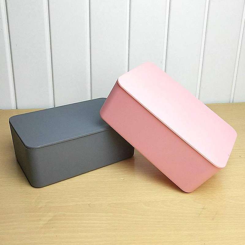 Wet Tissue Box with Moisture-proof Sealing Cover Napkin Box (pink)