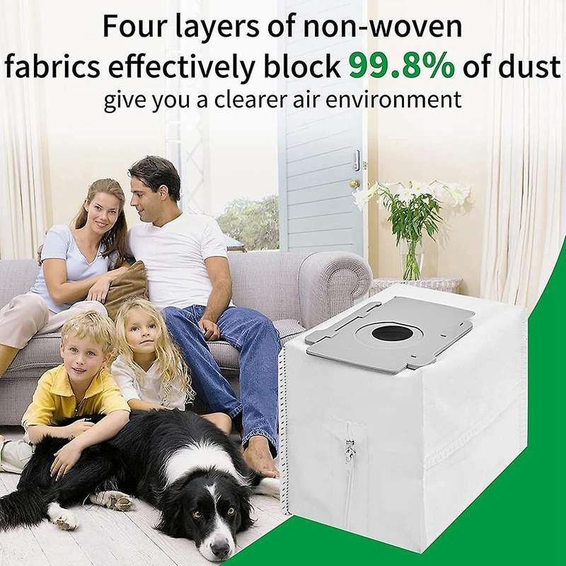 6-piece Reusable Upgraded Vacuum Cleaner Dust Bag