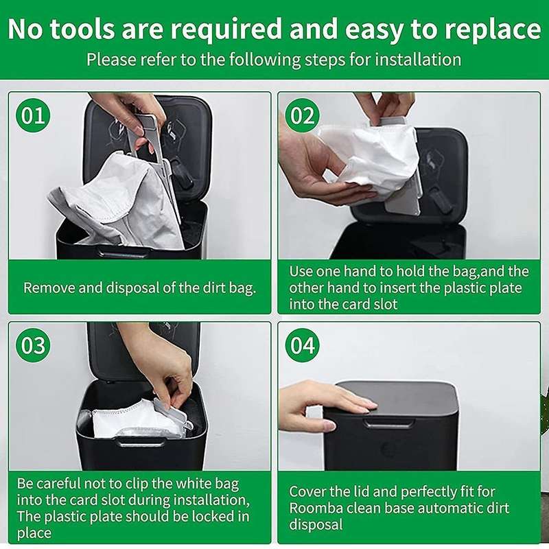 6-piece Reusable Upgraded Vacuum Cleaner Dust Bag