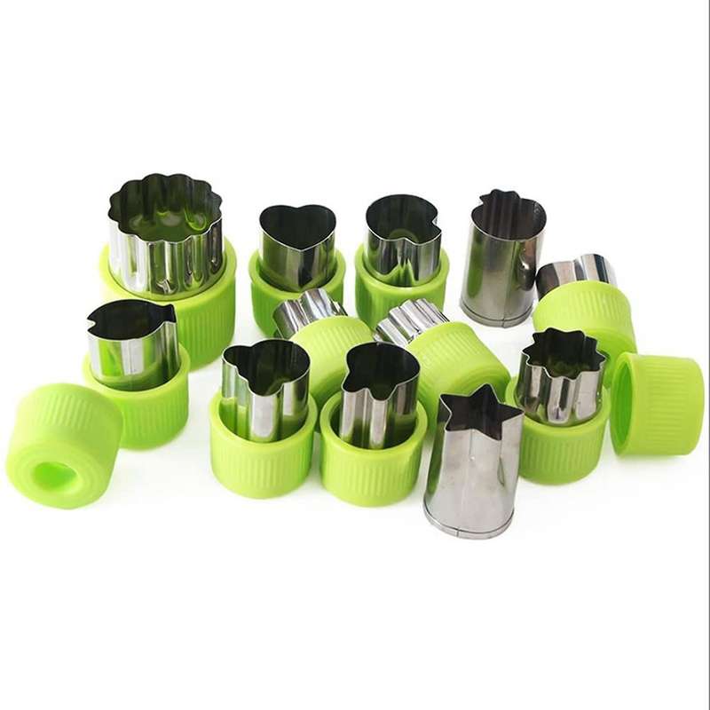 Biscuit Mold Stainless Steel Vegetable and Fruit Cutting Shape Set