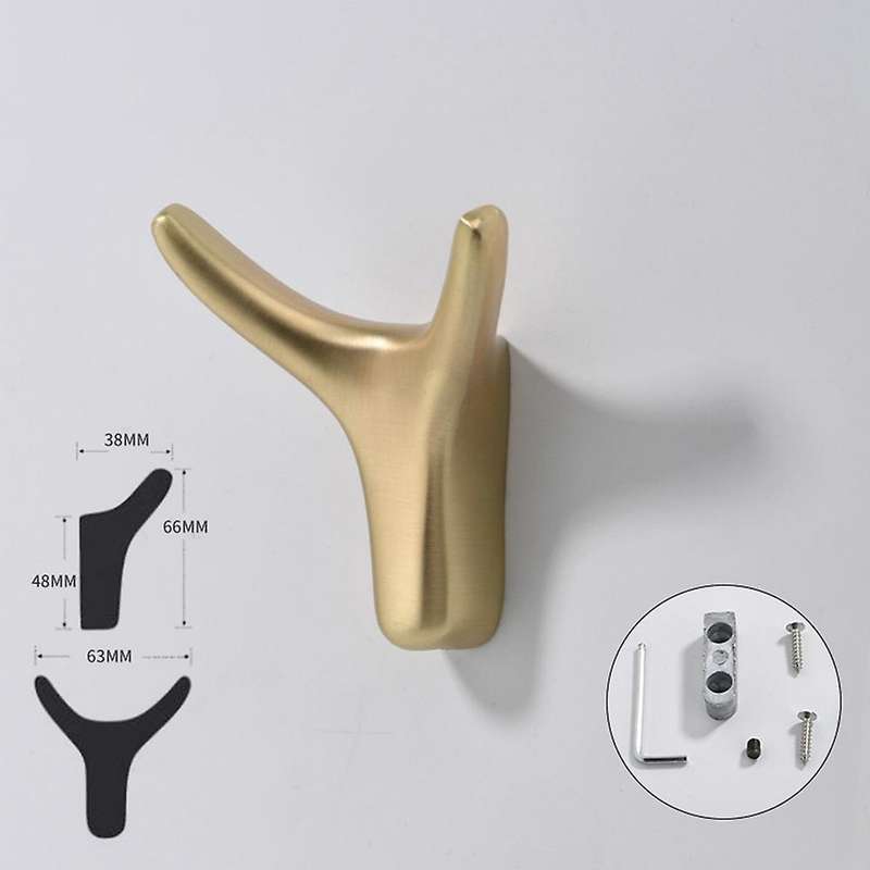 Wall Hooks for Bathroom Kitchen Keys Coat Robe Towel Hook Hanger C
