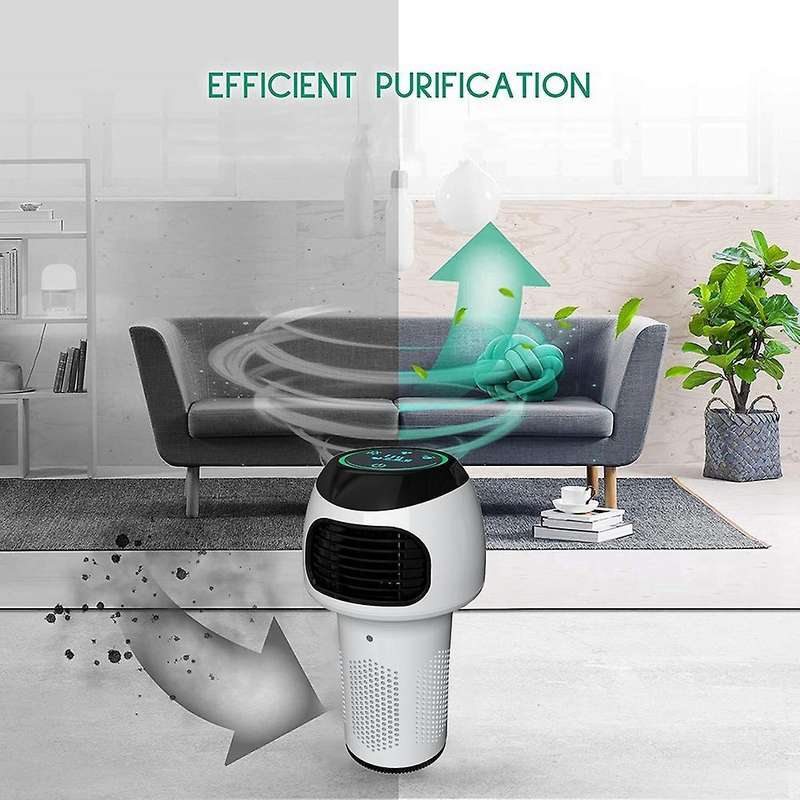 Car Air Purifier for Home Bedroom Office Desktop Pet Room Air Cleaner
