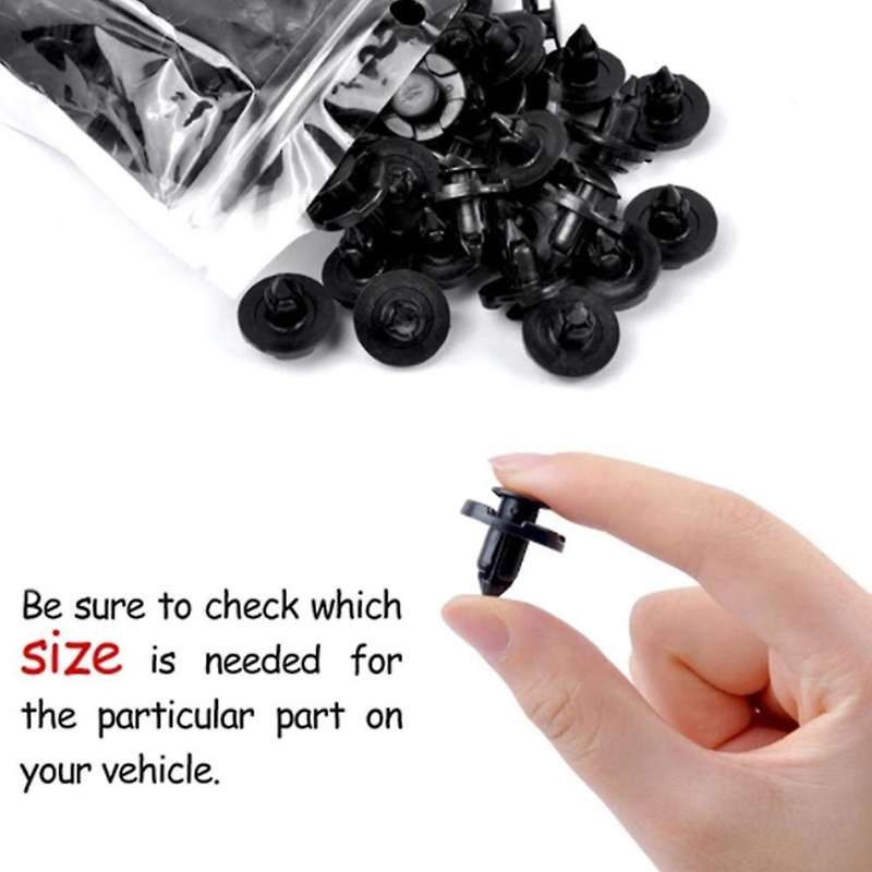 200pcs 8mm Fender Liner Clips for Nissan Infiniti Trim 01553-09321