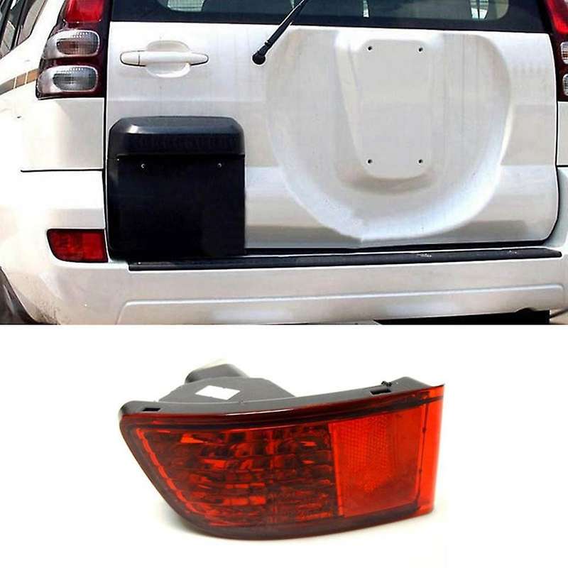 Rear Bumper Reflectors Lights No Bulb for Prado 120 Tail Lamp 2002-09