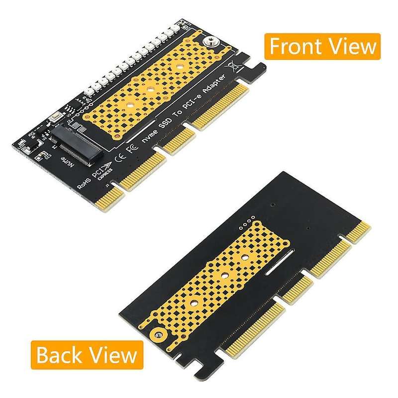 M.2 Nvme Ssd to Pci-e 4x/8x/16x Adapter with 3528 Colorful Flash