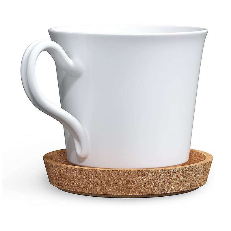 6 Pack 4 Inch Cork Coasters for Most Kind Of Mugs In Office Or Home