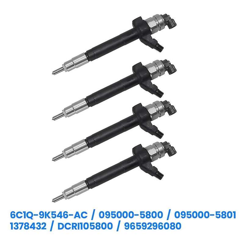 4pcs Diesel Fuel Injector Dcri105800 for Ford Transit Jumper Boxer 06