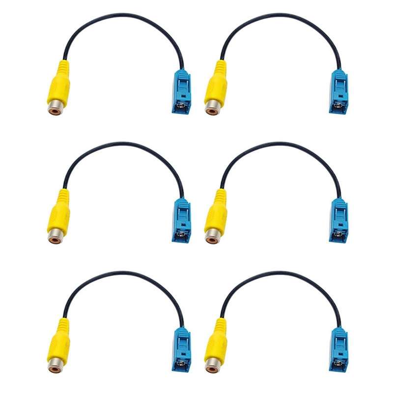 Fakra Reversing Av-in Camera Video Connection Rca Parking Adapter