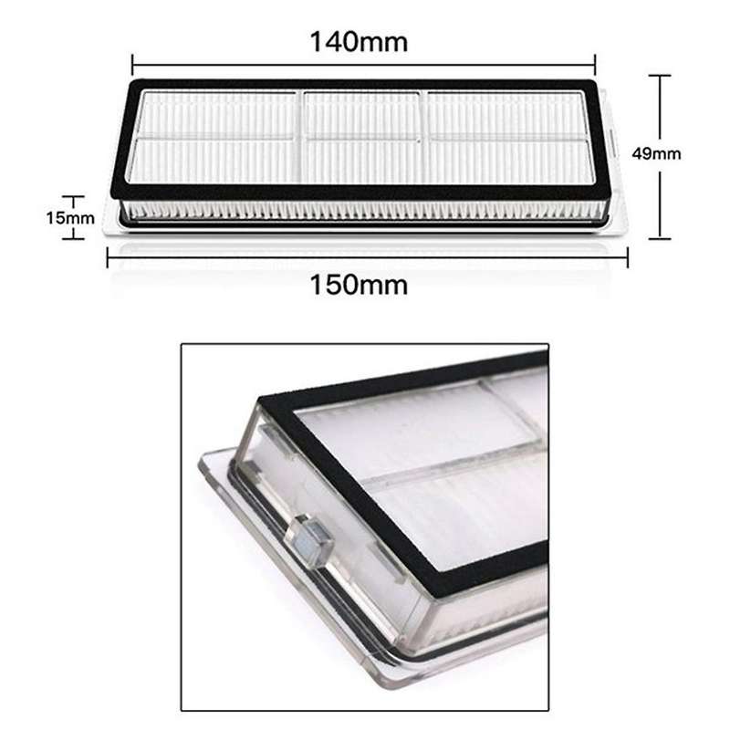 Hepa Filter for Xiaomi Dreame W10/w10 Pro Vacuum Cleaner Main Brush